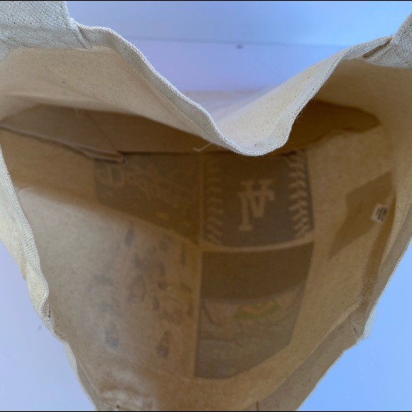 Los Angeles Dodgers Canvas Tote Bag - Picture 6 of 8